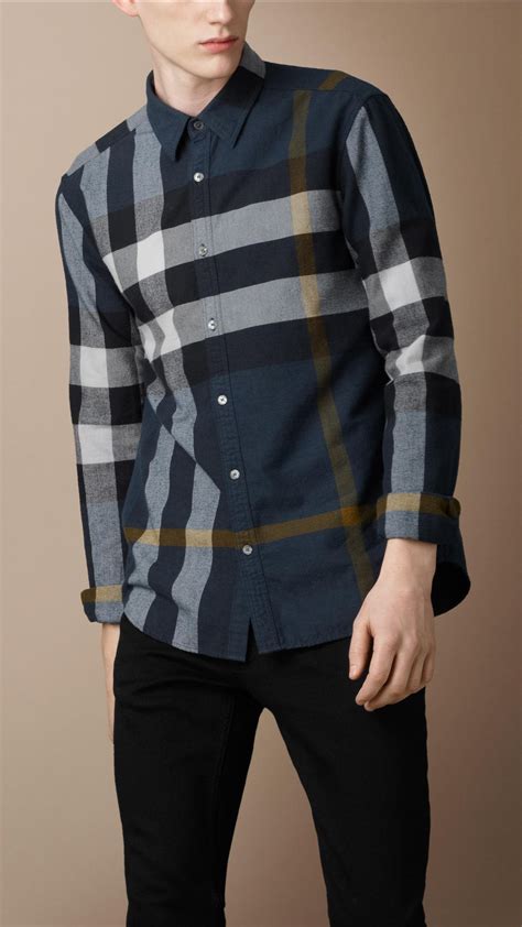 burberry shirt men's